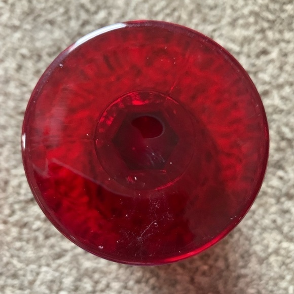 Vintage Fenton Ruby Thumbprint Water Goblet - Picture 5 of 5